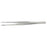 BR Surgical BR Surgical Tissue Forceps Russian 10 Inch Surgical Grade Stainless Steel NonSterile NonLocking Thumb Handle Straight Radially Serrated Cups - BR10-25625