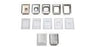 General Data Company - Base Mold 6 X 24 X 37 mm, Reusable - BM-37