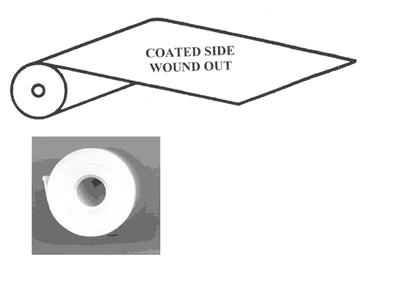 Hewlett Packard - Diagnostic Recording Paper Thermal Paper 2 Inch X 87 Foot Roll Without Grid - 7G30725389