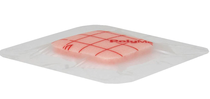 PolyMem Max - Foam Dressing 2-3/4 X 3 Inch Rectangle Adhesive with Border Sterile - 0230