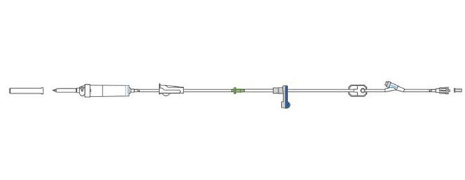 Fenwal Iv Admin Set, Volumat Mc Agilia Primary Pump 112" - M46443450