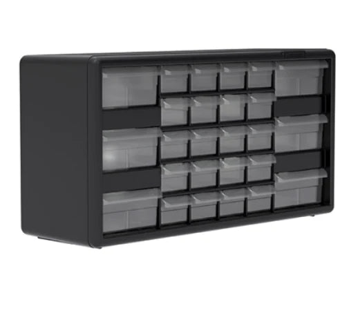 Akro-Mils - Storage Cabinet Counter Top Plastic 26 Drawers - 10126