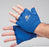 IMPACTO Tool Grip Glove Liner - Impact Glove Fingerless Large Blue Left Hand - 502-00L-LGE