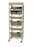 Open Frame Wire Storage Rack