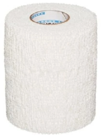 Andover Coated Products PowerFlex·AFD Cohesive Bandage with Foam 2 Inch X 2-1/2 Yard Standard Compression Self-adherent Closure White NonSterile - 3722WH-016