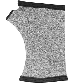 Brownmed WRIST SLEEVE, ARTHRITIS IMAK MILD COMPRESSION SOFT GRY LG - A20132