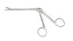 BR Surgical BR Surgical Nasal Forceps Takahashi 4-1/2 Inch Surgical Grade Stainless Steel NonSterile NonLocking Finger Ring Handle Angled Up 45° 3 X 10 mm Jaws - BR46-17118