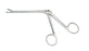 BR Surgical - Nasal Forceps Takahashi 4-1/2 Inch Length Surgical Grade Stainless Steel NonSterile NonLocking Finger Ring Handle Angled Up 45° 3 X 10 mm Jaws - BR46-17118