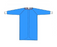 Welmed Protect4U Protective Procedure Gown One Size Fits Most Unisex ASTM 1670 / ASTM 1671 NonSterile Blue - 9100-447U