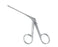 JEDMED - Ear Forceps 134 mm Stainless Steel NonSterile Finger Ring Handle Straight 0.9 X 2 mm Extra Fine Oval Cups - 34-0246