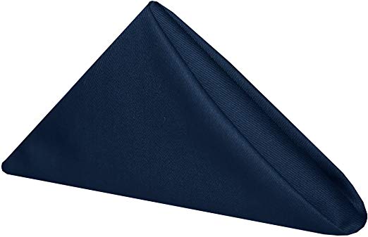 Lew Jan Textile Permalux Dinner Napkin Burgundy Spun Polyester 100% - X61-2020BU