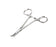 American Diagnostic Corp ADC Hemostatic Forceps Kelly 5-1/2 Inch Floor Grade Stainless Steel NonSterile Ratchet Lock Finger Ring Handle Curved Serrated Jaws - 311