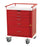Classic Line - Emergency Crash Cart 22 X 32 X 39.5 Inch Red (3)-3 Inch, (1)-6 Inch, (1)-9 Inch Drawer Configuration, 17 X 23 Inch Internal Drawer - 6330