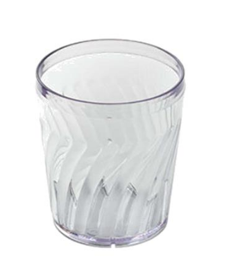 Culinary Depot Inc Dinex Classic Tumbler 6 oz. Clear Plastic Reusable - DX4GC607