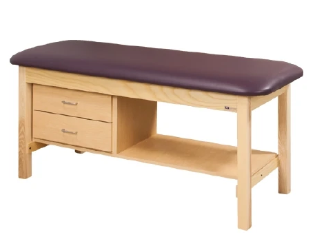 Clinton Industries ETA Classic Series Treatment Table Fixed Height 400 Lbs. - 1300-27-1NT-3RB