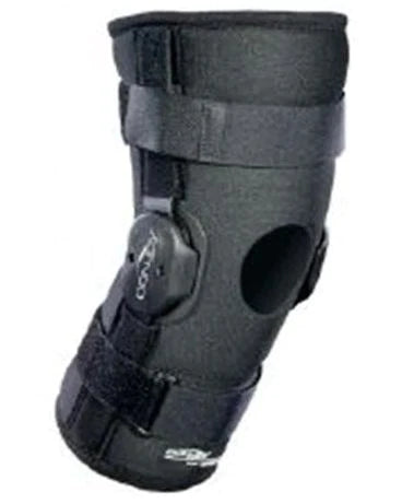 DonJoy - Knee Brace Small Hook and Loop Strap Closure 15-1/2 to 18-1/2 Inch Thigh Circumference / 13 to 14 Inch Knee Circumference / 12 to 14 Inch Calf Circumference Left or Right Knee - 11-2012-2