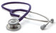 American Diagnostic Corp Adscope Clinician Stethoscope Purple 1-Tube 22 Inch Tube Double Sided Chestpiece - 608V