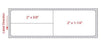 Precision Dynamics Meditech Blank Label Printer Label Without Legend White 1-1/4 X 4 Inch - LDWHP58