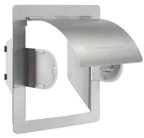 Kimberly Clark - Coreless Recessed Standard Roll Adapter – E Kit Stainless Steel, 4-1/2 X 6-1/4 x 6-3/4 Inch - 09611