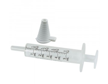 Apothecary Products Korc Oral Medication Syringe 5 mL Bulk Pack Catheter Tip Without Safety - 67008
