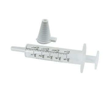 Korc - Oral Medication Syringe 5 mL Bulk Pack Catheter Tip Without Safety - 67008BC