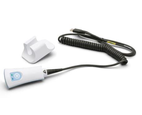 Welch Allyn Barcode Scanner Plus Cable EKG Burdick 250c Code 2D, 39, 128 For ECG Machine - 9903-032-01