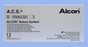 Alcon Suture with Needle Nonabsorbable Uncoated Black Suture Monofilament Nylon Size 10-0 12 Inch Suture Double-Armed 4.83 mm Length Bi-Curve Spatula Needle - 8065702101