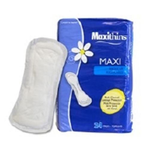 Saalfeld Redistribution Maxithins Feminine Pad Maxi Regular Absorbency - T-4