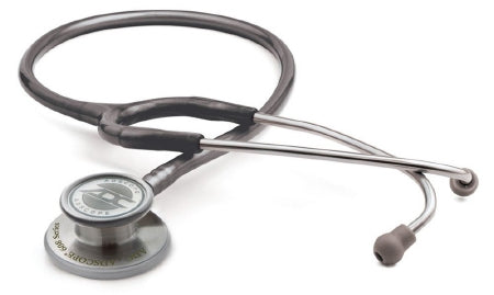 American Diagnostic Corp Adscope Clinician Stethoscope Metallic Gray 1-Tube 22 Inch Tube Double Sided Chestpiece - 608MG