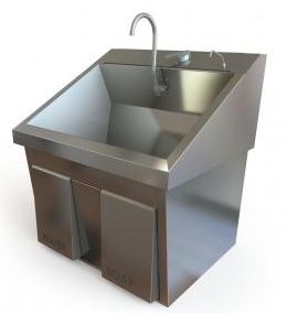 Mac Medical Inc SINK, SCRUB SINGLE BASE W/INFRARED - SS32-IR