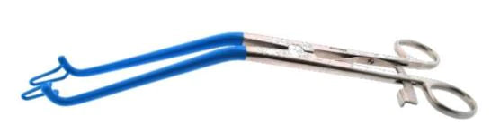 BR Surgical - Endocervical Speculum Kogan Surgical Grade Coated Stainless Steel Regular Ratchet Handle Reusable - BR71-36024