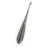 BR Surgical - Bone Curette Spratt 6-1/2 Inch Length Hollow Handle with Grooves Size 4 Tip Straight Oval Cup Tip - BR32-47504