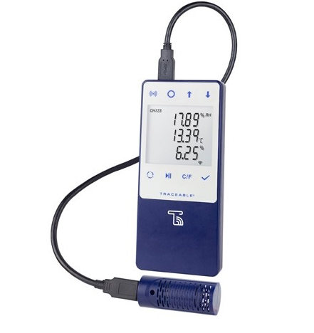 Control 3 Holdings LLC Control Company Datalogging CO2 Meter - 6526