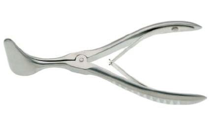 BR Surgical BR Surgical Nasal Speculum Killian 5-1/8 Inch Stainless Steel Reusable 35 mm Blades - BR46-12035