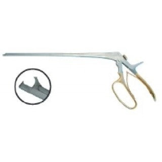 BR Surgical GOLD Series Mini Biopsy Forceps Gold Series Townsend 7-3/4 Inch Surgical Grade Stainless Steel / Tungsten Carbide NonSterile - BR70-62607G
