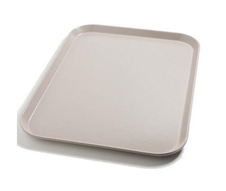 Latte Rectangular Fiberglass Tray