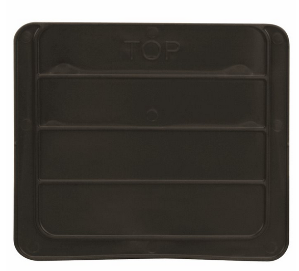 Akro-Mils Super-Size AkroBins Bin Width Divider 9-1/8 Inch Black Polypropylene - 41286