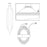 Ambu Universal F2 Breathing Circuit 60 Inch Tube 3 Liter Bag - D365-61Z