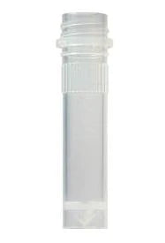 Bio Plas - Microcentrifuge Tube Conical Bottom, Skirted Plain 3 mL Without Color Coding Screw Cap Polypropylene Tube - 4204