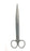 BR Surgical - Dissecting Scissors Mayo 6-3/4 Inch Length Surgical Grade Stainless Steel NonSterile Finger Ring Handle Straight Blunt Tip / Blunt Tip - BR08-17017