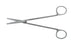 BR Surgical - Dissecting Scissors Metzenbaum 10 Inch Length Surgical Grade Stainless Steel NonSterile Finger Ring Handle Curved Blunt Tip / Blunt Tip - BR08-28125
