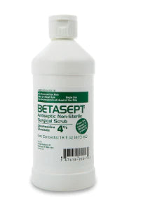 Betasept - Surgical Scrub Solution 4 oz. Bottle 4% Strength CHG (Chlorhexidine Gluconate) NonSterile - 67618020004
