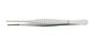 BR Surgical - Tissue Forceps Debakey 8 Inch Length Surgical Grade Stainless Steel NonSterile NonLocking Thumb Handle Straight 3.5 X 4.5 mm Atraumatic Tips - BR11-31020