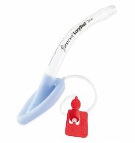 Flexicare LarySeal Blue Laryngeal Mask Adult User Size 4 Red Silicone Sterile Disposable - 038-94-240U