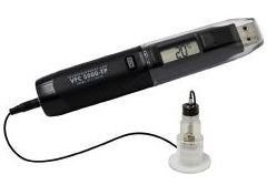 Fisher Scientific LogTag Datalogging Vaccine Thermometer Kit Fahrenheit / Celsius Bottle Probe Multiple Mounting Options Battery Operated - NC1261812