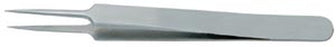 BR Surgical BR Surgical Tissue Forceps Jeweler 4-3/8 Inch Surgical Grade Stainless Steel NonSterile NonLocking Thumb Handle Straight No. 4 Tips - BR10-33104