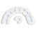Patterson Medical Supply - Horsehoe Ankle Pad One Size Fits Most Without Closure Left or Right Ankle - 60600