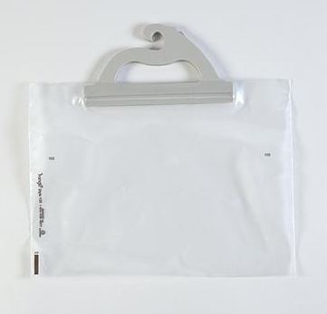 Health Care Logistics Health Care Logistics Hanging Prescription Bag 12-1/2 X 14 Inch Clear - 17542