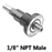 Allied Healthcare ADAPTER, VACUUM MEDSTAR ML 1/8" - 12-04-1200