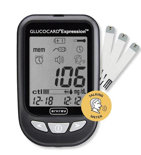Glucocard Expression - Diabetes Management Test Control Solution Blood ...